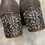 Badgley Mischka Marli Crystal Suede Embellished Boots size 7.5 *FLAWED Photo 11