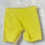 Gigi C Mila‎ Bike Biker Shorts Yellow Sz XL Workout Athletic USA Photo 6