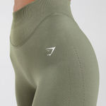 Gymshark Seamless Leggings olive green Photo 3