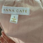 Anna Cate Women's Light Coral Smocked Ruffle Mini Dress Size M Casual Spring Pink Photo 4