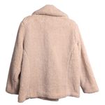 Free People Notched Teddy Peacoat Oatmeal XS Photo 3