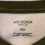 Arizona Jeans ARIZONA Women’s Green Varsity Crop Top Sporty T-Shirt Photo 4