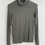 Majestic Filatures Shirt Deluxe Tee Turtle Neck Superwashed Gray Casual small Blue Photo 0