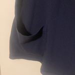 Betsey Johnson  Navy Blue/Pink Color Scrub Top Women’s Size Small Photo 3