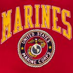 Galt Sand Vintage 90s United States Marines Corps Red Crewneck Sweater Photo 2