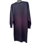 Vintage Plain Jane By Sweet Baby Jane M Black Sweater Dress Sequin Bow Holiday Size M Photo 4