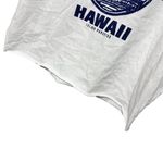 Retro Roll Cropped Kauai Tee NWT Navy & White Boxy Fit Blue Size L Photo 4