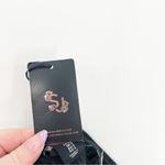 NWT Sincerely Jules Strapless Pinstripe Vest S Black Photo 6