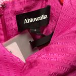 Ahluwalia Jade Two Toned Pink and Orange Ruched Dress Size 2 Photo 7