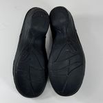 Merrell Emma Nubuck Leather Clog Slip On Black 6 Block Heel Photo 7
