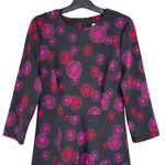 Trina Turk Trina by Fit & Flare Black Red Pink Fireworks Dress Size Womens Small Photo 2