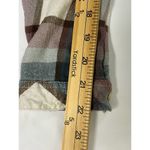 Altar'd State  Button Front Plaid Rayon Roll Tab Sleeve Light Weight Medium Shirt Photo 6