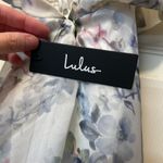 Lulus Lulu’s Truly For You Ivory Floral Print Backless Maxi Dress Formal Size Medium Photo 3