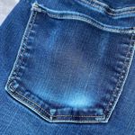 Talbots  Flawless Five Pocket Straight Blue Jeans Womens 16 Denim Distressed Photo 14