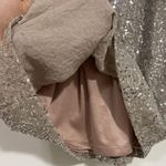 EXPRESS Sleeveless Sequin Metallic Dress Photo 2