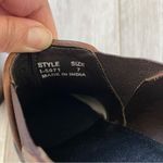 Rawhide Leather Cowboy Western Pointed Toe Ankle Boots Brown (size 7) stagecoach Photo 5