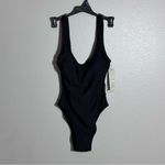No Boundaries  Women Open Back Black One-Piece Swimsuit size XS Photo 0