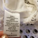 Mademoiselle Dress Sz Large Engagement White Bridal Shower Wedding Bachelorette Photo 10