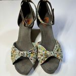 Rocket Dog  Wedge Heel Size 7.5 Open Toe Multi-Color Polka Dots Ankle Strap Photo 1