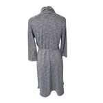 Chaus New York Poly/ Cotton Knit A line Dress Belt Gray/Black Speckled Sz L Black Size L Photo 3