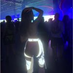 iHeartRaves  Assless Reflective Pink Chaps Joggers Photo 4