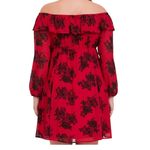 Torrid Mini Chiffon Off-Shoulder Skater Dress Photo 1