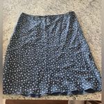 Brandy Melville  skirt blue with flowers Photo 1