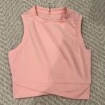 Pink Cropped Tank Top Size M Photo 0