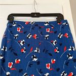 Boden Midi Floral Bodycon Skirt Blue Size 6 Photo 1