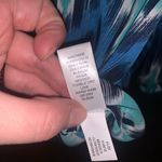 Banana Republic Petite Blue Ikat Riviera Blouse Bold Blue PM Medium Dress Shirt Photo 1