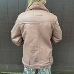 BCBGMAXAZRIA BCBG Faux Shearling Motto Coat Photo 5