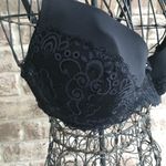 Kali & Wins Black Lace Bra Sz 38C Vintage Sexy Photo 2