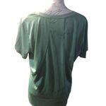 Xersions size large sage green short sleeve top women’s Photo 3