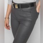 White House | Black Market  High-Rise Coated Gray Skinny Pants Women's size 4 NWT Photo 1