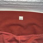 Vuori  Womens Rib Studio Legging Size Small Cedar Brick Athleisure Gym Workout Photo 4