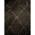 Lands' End  10 Sheath Dress Charcoal Grey Textured Diamond Pattern Ribbed Knit Photo 4