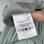 NWT Jenny Yoo Cerise Maternity Morning Mist Luxe Chiffon Bridesmaid Dress Size 8 Green Photo 11