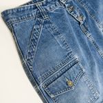 No Boundaries Vintage 90s  Denim Cargo Maxi Skirt Photo 6