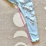 American Eagle Destroyed Mom Jean in Light Wash Size 00 Photo 8
