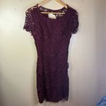 NWT Lulu’s Size XL Lace Detailed Backless Mini Dress Burgundy Formal Wedding Red Photo 1