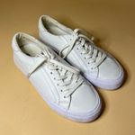 Madewell White Sidewalk Low-Top Cloudlift Sneakers in Leather Size 6.5 Photo 5