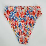 l*space NEW L* Bikini Bottoms Small Barlette Bitsy Forever Floral High Waist NWOT Photo 3