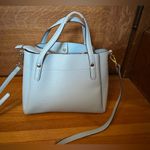 Nanette Lepore  Vegan Leather Baby Blue Shoulder Bag Photo 1