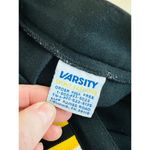 Vintage 80s Womens Mini Skirt Cheeraleader Size S/26 W MIcro Mini Pleated Black Photo 2