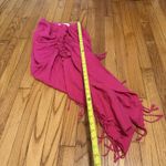 Just Bee Queen Fuchsia Pink‎ Linen Set Tulum Skirt and Emma Bustier Crop Top Pink Photo 10