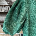 Hyacinth House Jacquard Noelle Top NWT Green Size XS Photo 2