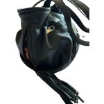 B Makowsky B. Makowsky Abby Black Leather Tote EUC Photo 4