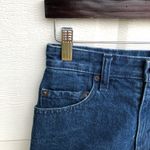 BDG Women’s Shorts Blue Jean Denim Cheeky High Rise Troy Frayed Size 25 Photo 5