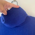 Eileen Fisher Sz S M Oversized Purple Merino Wool Sweater Cowl Neck Pullover Photo 1