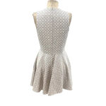 Prose &‎ Poetry Blue and Cream Textured Geometric Print Dress Dress Size Small Photo 7